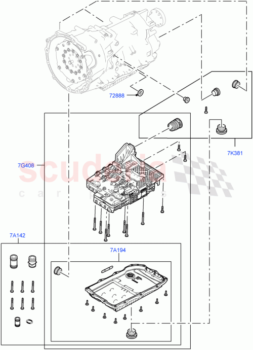 Part Diagram for Land Rover LR117249