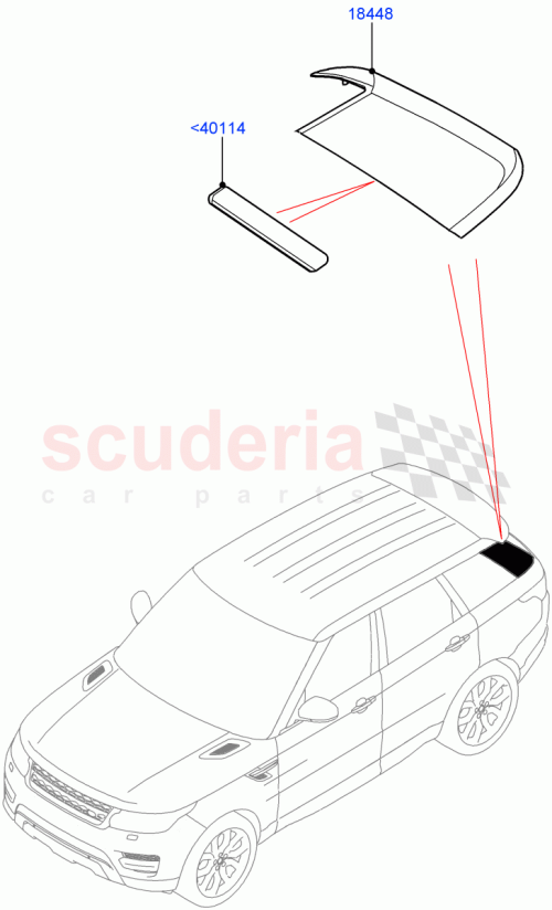 Part Diagram for Land Rover LR078313