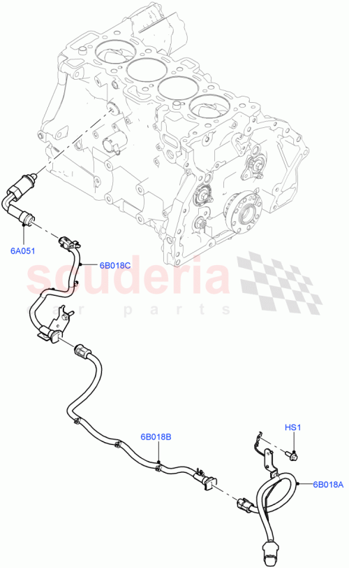 Part Diagram for Land Rover LR115340