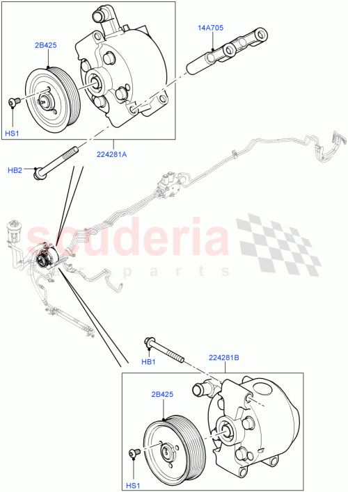 Part Diagram for Land Rover LR014594