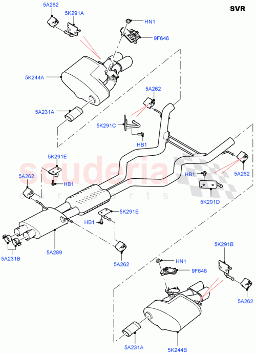 Part Diagram for Land Rover LR062391