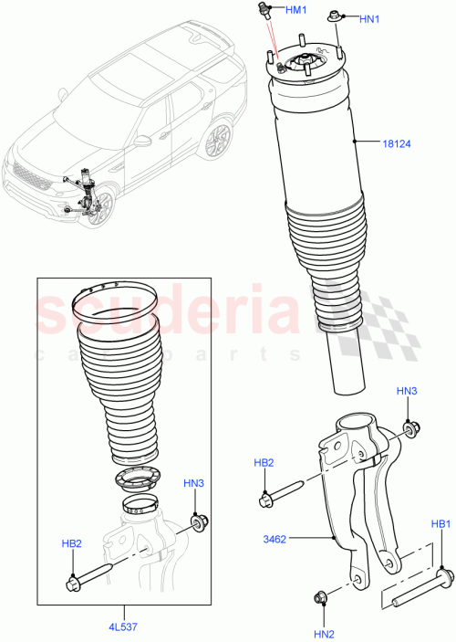 Part Diagram for Land Rover LR142074