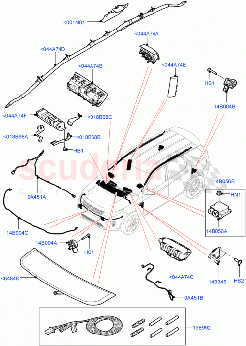 Part Diagram for Land Rover LR059793
