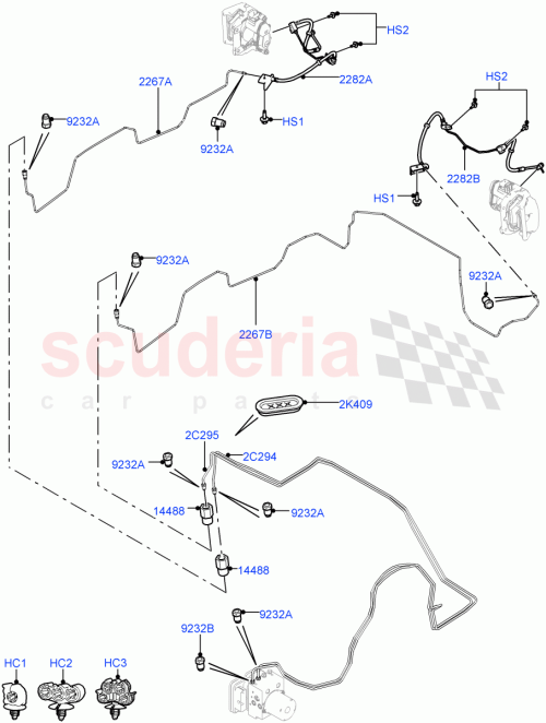 Part Diagram for Land Rover LR056112
