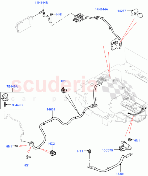 Part Diagram for Land Rover LR076901