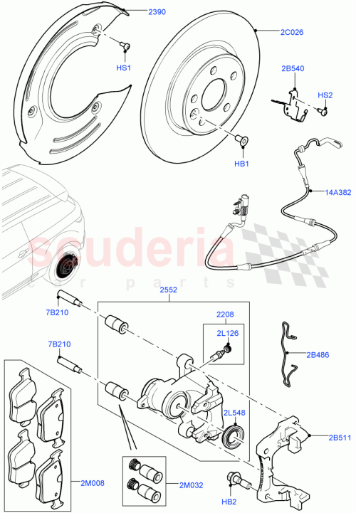 Part Diagram for Land Rover LR113706