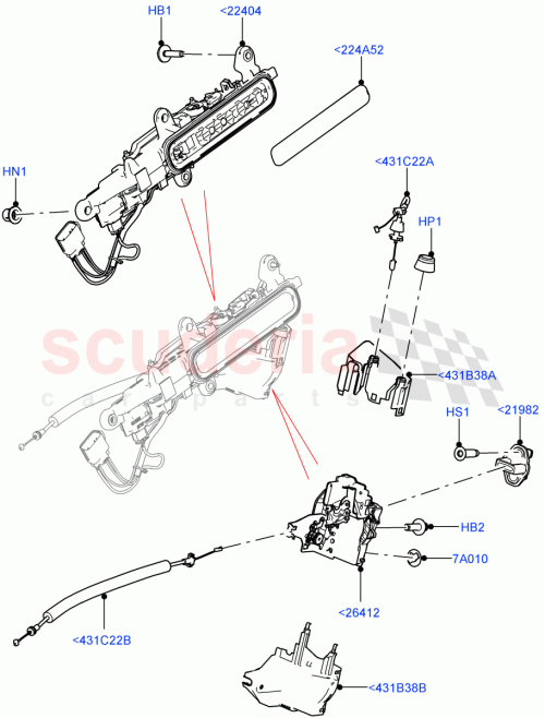 Part Diagram for Land Rover LR115196
