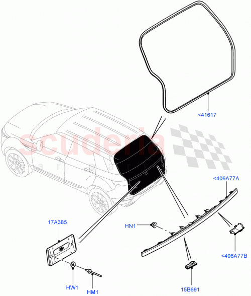 Part Diagram for Land Rover LR019328