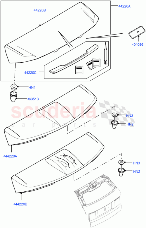Part Diagram for Land Rover LR079961