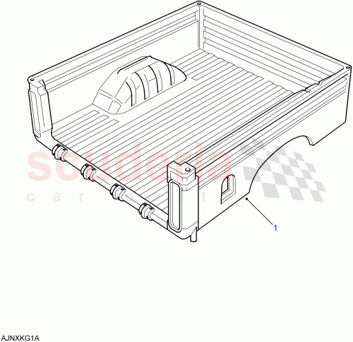 Part Diagram for Land Rover AQA710190
