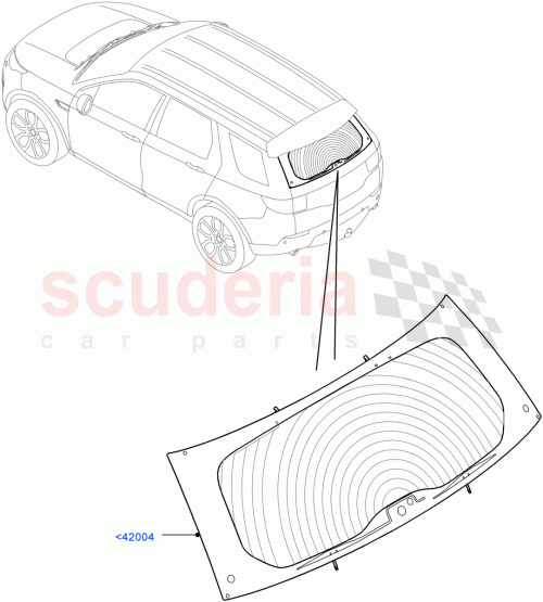 Part Diagram for Land Rover LR127311