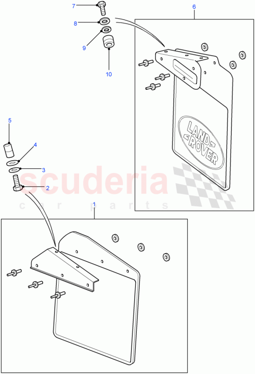 Part Diagram for Land Rover LR037951