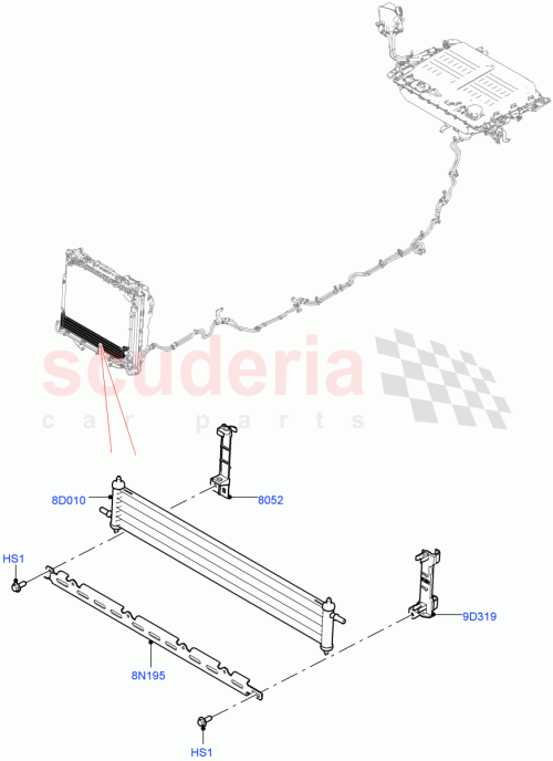 Part Diagram for Land Rover LR143230