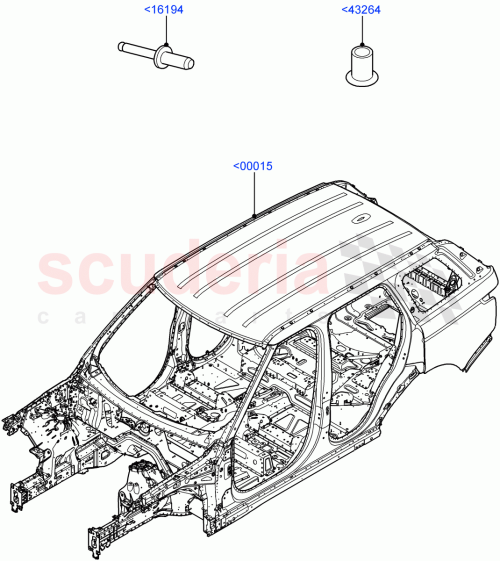 Part Diagram for Land Rover LR043932
