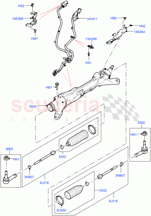 Part Diagram for Land Rover LR147441