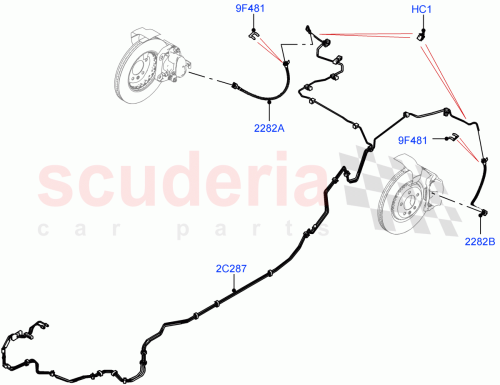 Part Diagram for Land Rover LR153814