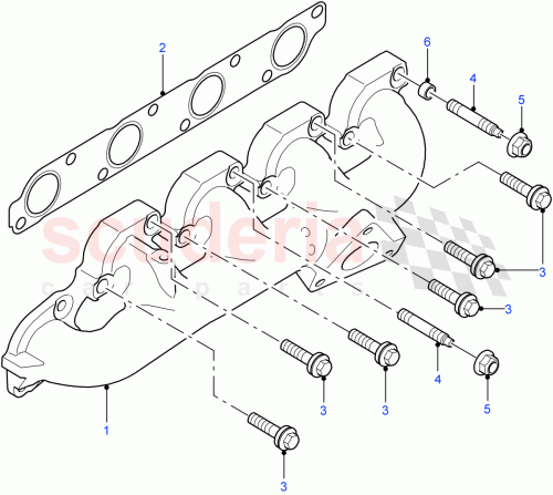 Part Diagram for Land Rover LR004355
