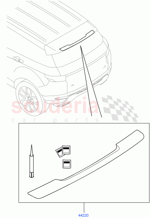 Part Diagram for Land Rover VPLVB0101