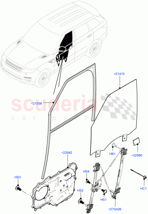 Part Diagram for Land Rover LR100156