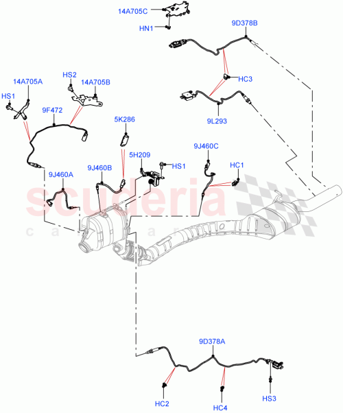 Part Diagram for Land Rover LR141925