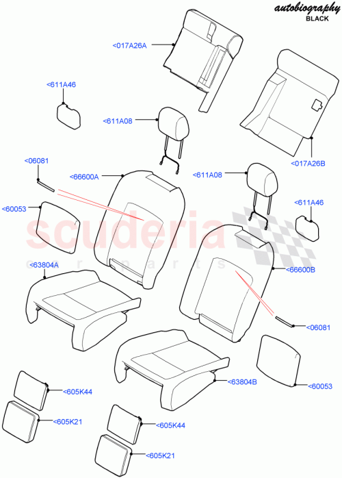 Part Diagram for Land Rover LR113228