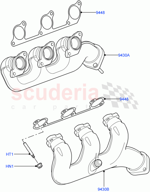 Part Diagram for Land Rover 4600701