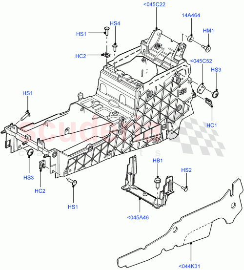 Part Diagram for Land Rover FYP500470