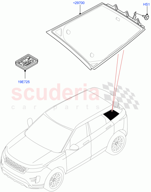Part Diagram for Land Rover LR114616