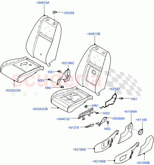 Part Diagram for Land Rover LR114901