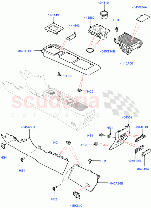 Part Diagram for Land Rover LR060731