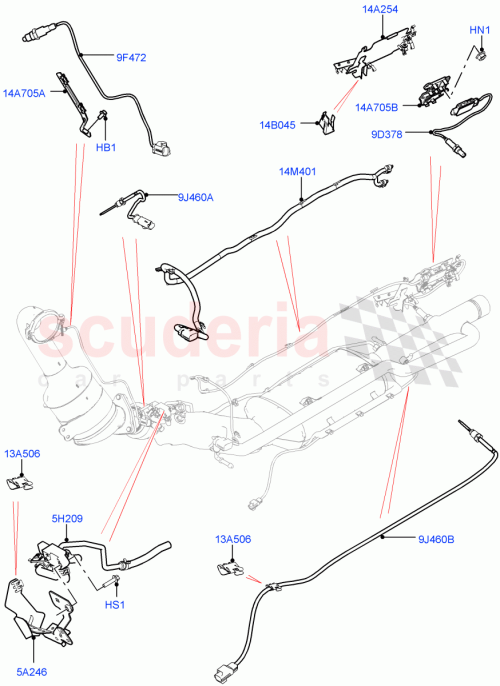 Part Diagram for Land Rover LR106964