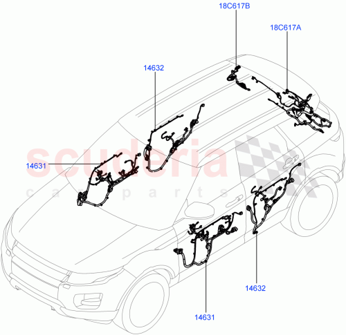 Part Diagram for Land Rover LR074305