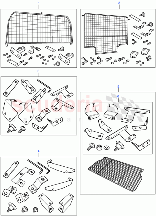 Part Diagram for Land Rover LR006789