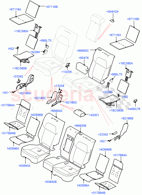 Part Diagram for Land Rover LR042763