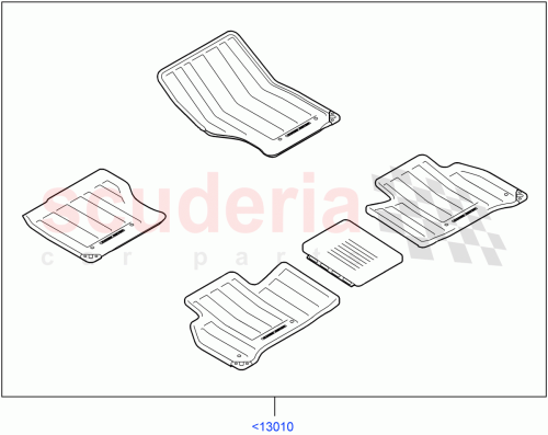 Part Diagram for Land Rover VPLWY0087