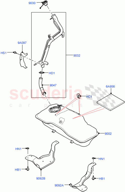 Part Diagram for Land Rover LR139167