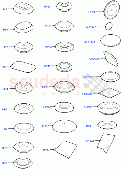Part Diagram for Land Rover LR070498