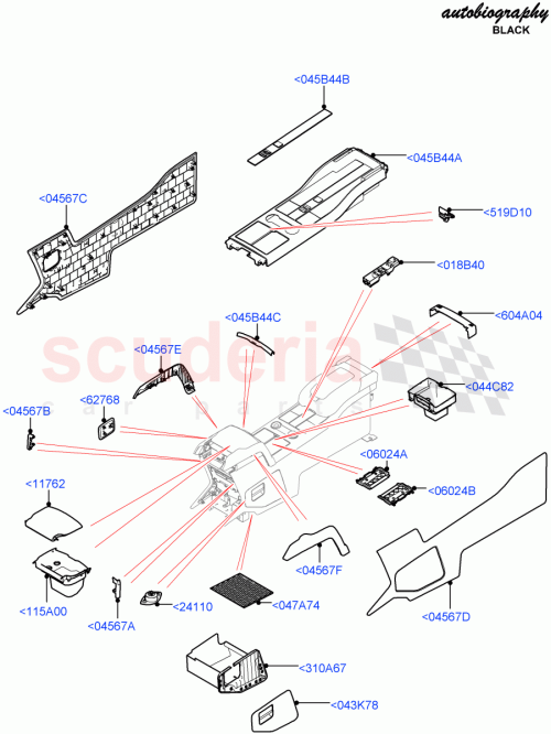 Part Diagram for Land Rover LR129255