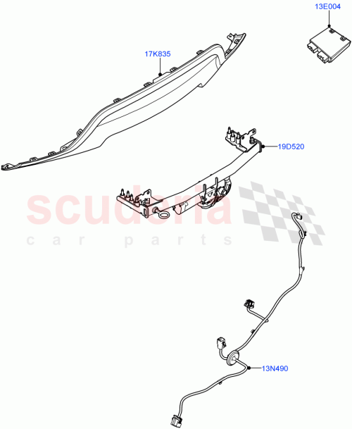Part Diagram for Land Rover LR117424