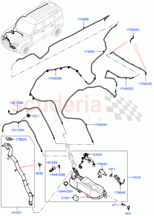 Part Diagram for Land Rover LR159260
