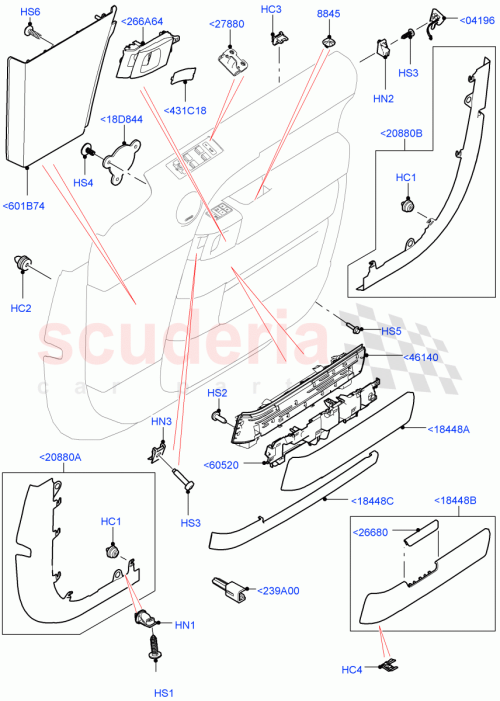 Part Diagram for Land Rover LR106731