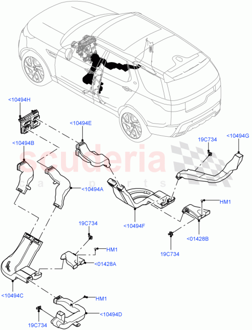 Part Diagram for Land Rover LR082138