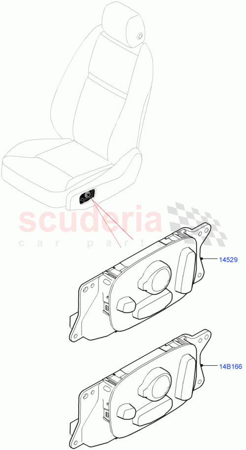 Part Diagram for Land Rover LR142048