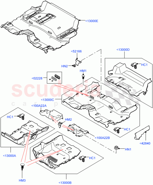 Part Diagram for Land Rover LR081377