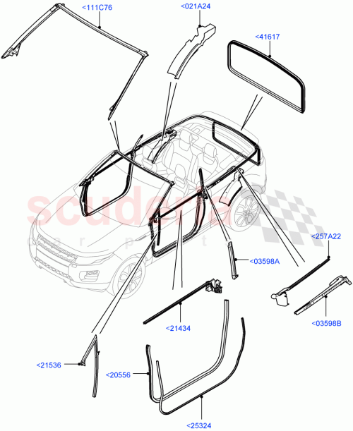 Part Diagram for Land Rover LR079280