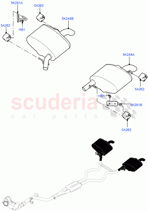Part Diagram for Land Rover LR035772