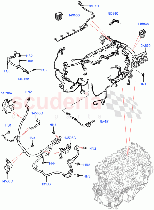 Part Diagram for Land Rover LR159862
