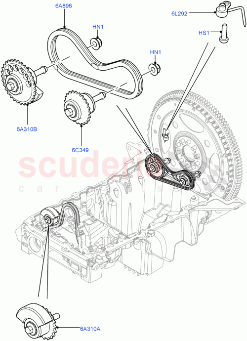 Part Diagram for Land Rover LR041867