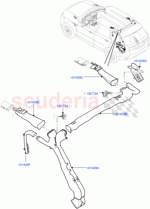 Part Diagram for Land Rover LR046234