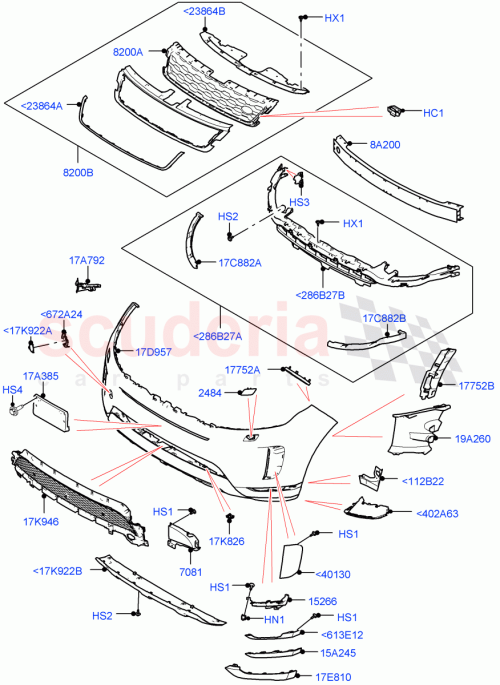 Part Diagram for Land Rover LR135925